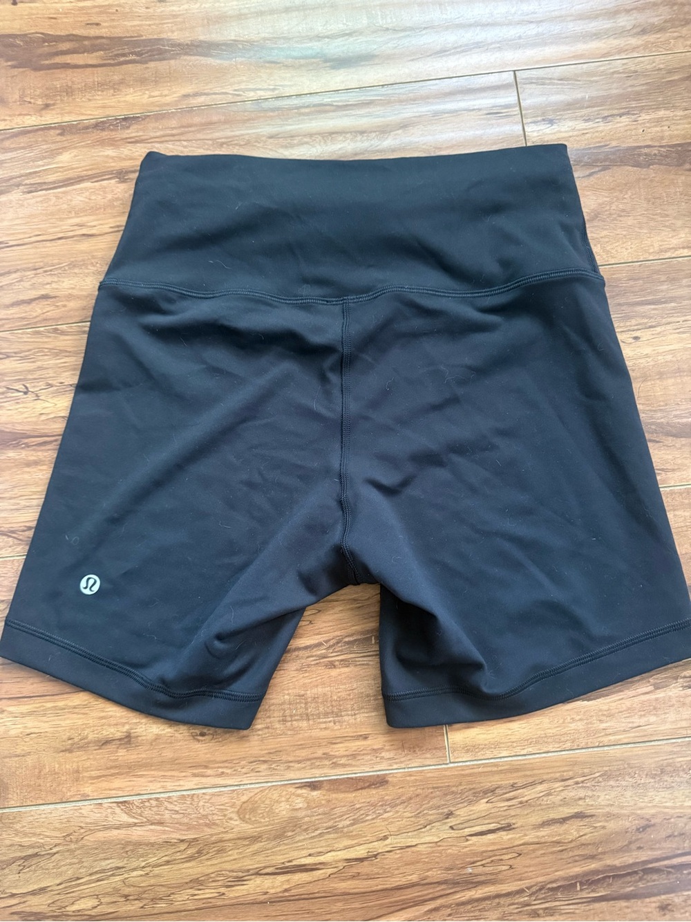 lululemon athletica Black High-Rise Bike Shorts